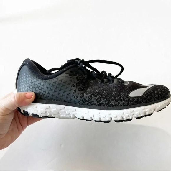 Brooks‎ Pureflow 6 Women’s Size 8.5 Running Shoes Athleisure Black Cushioned - Picture 6 of 14